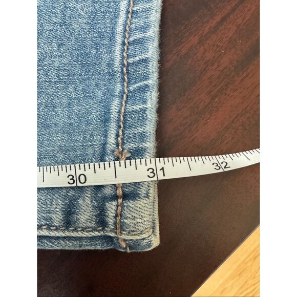 American Eagle Next Level Stretch V-Waist Super Hi-Rise Flare Size 12 Long - Picture 12 of 12